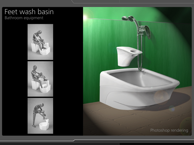 Muslim Foot Washing Sinks