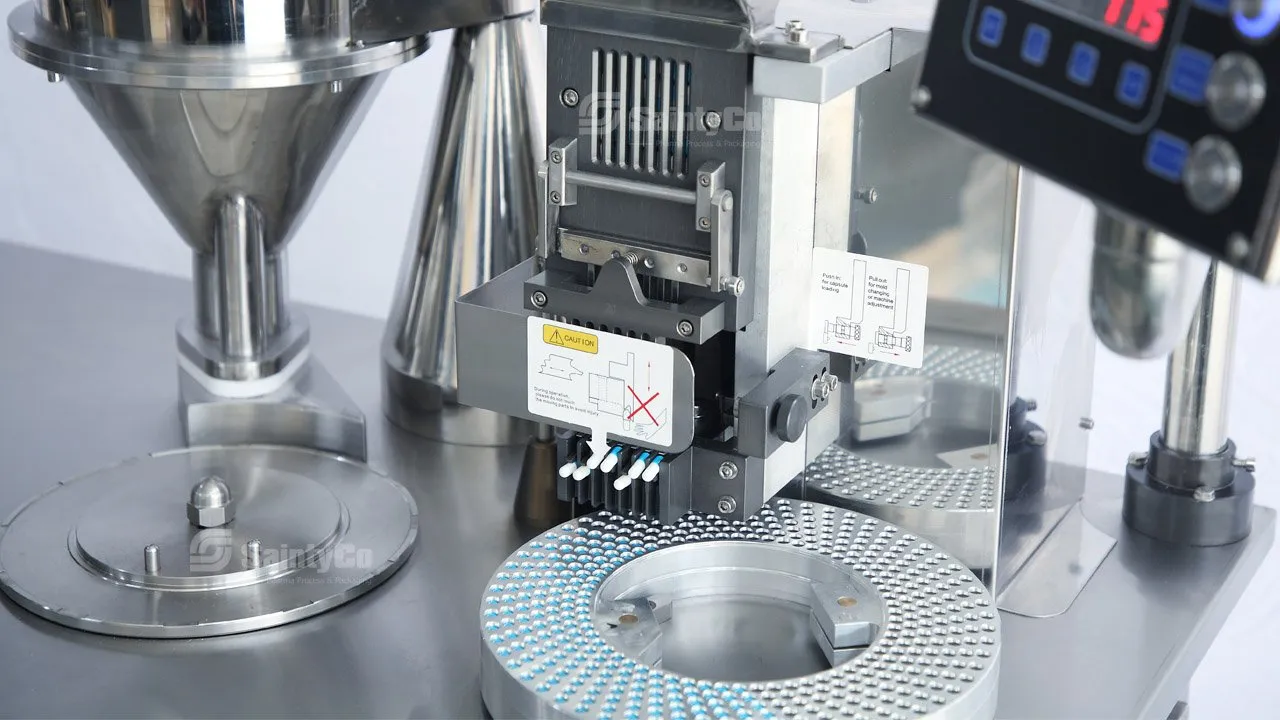 semi automatic capsule filling machine