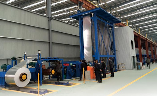 aluminum coil coating line